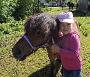 Kind mit Pony