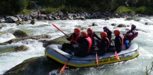 Rafting auf der Isar