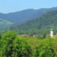 Lahnerbach seitlicher Ausblick auf Lenggries