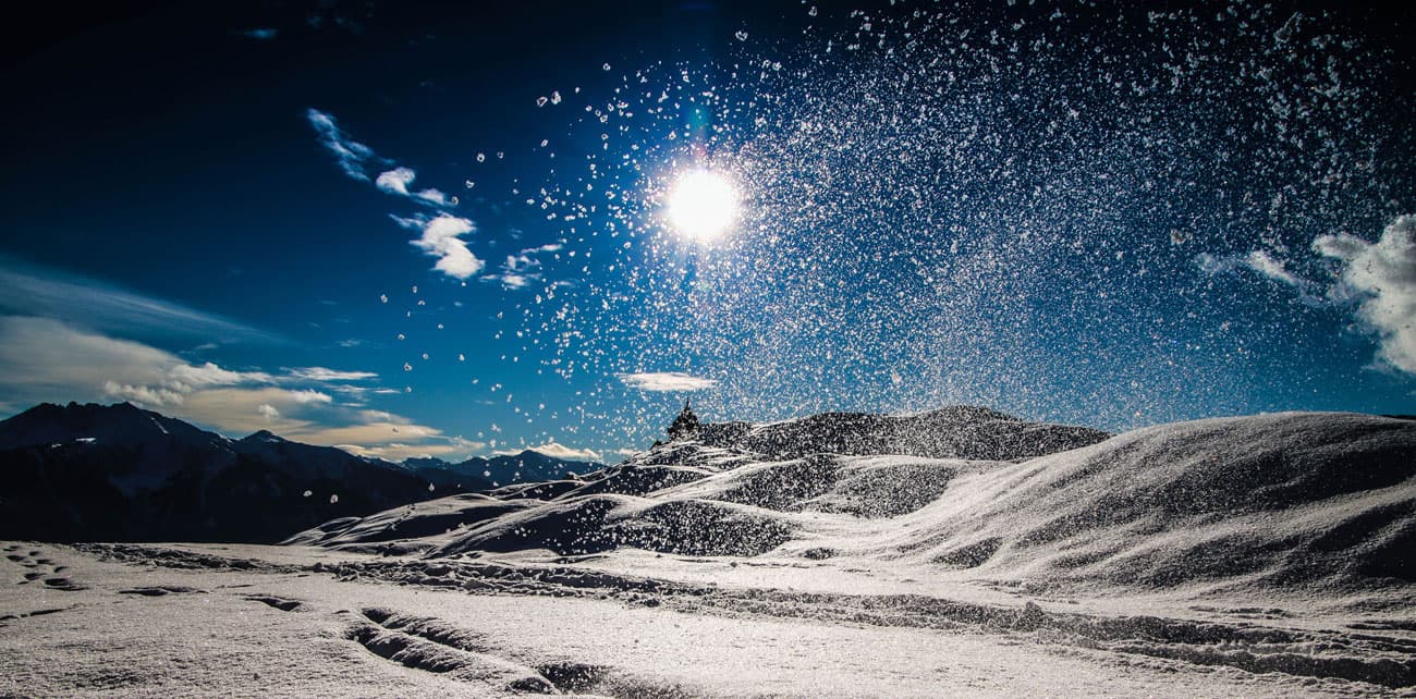 Winter Slider Neuschnee