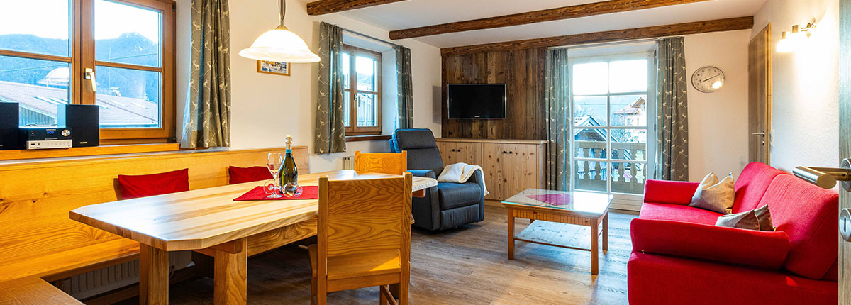 Lenggriesblick Wohnzimmer