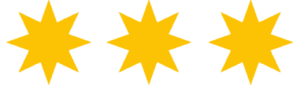 3 Sterne