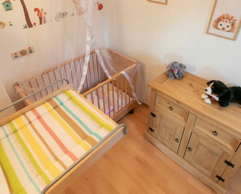 Lenggriesblick Babyzimmer