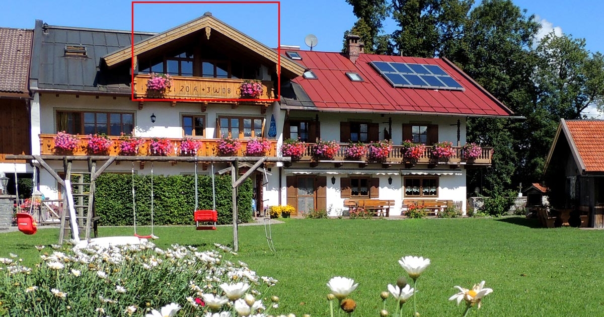 FEWO - Panorama-Blick in Lenggries