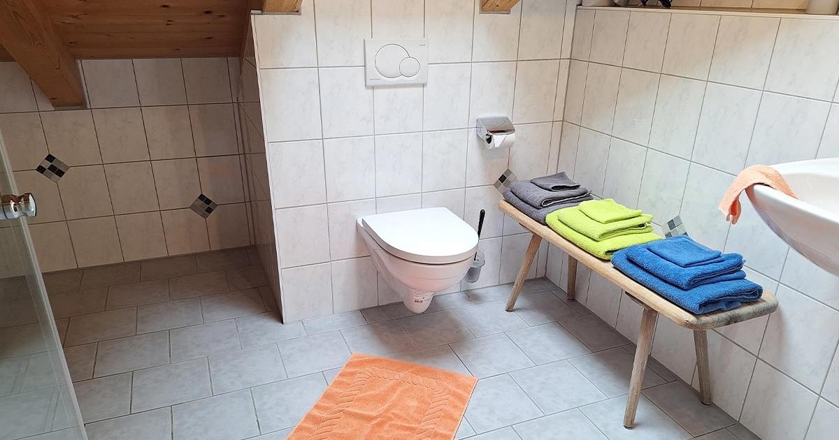 Panoramawohnung – Dusche/WC 2 Panoramawohnung – Dusche/WC 2